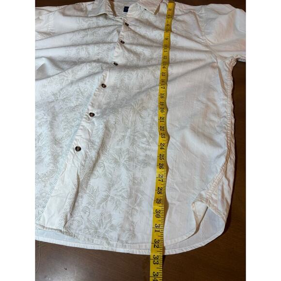 Tommy Bahama mens XL button down shirt white button down in great condition - Picture 4 of 8